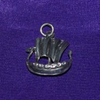Viking Voyage Silver Pendant